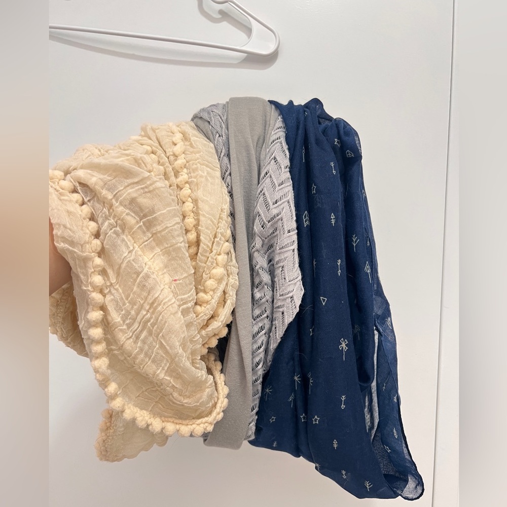 Set of 3 scarves